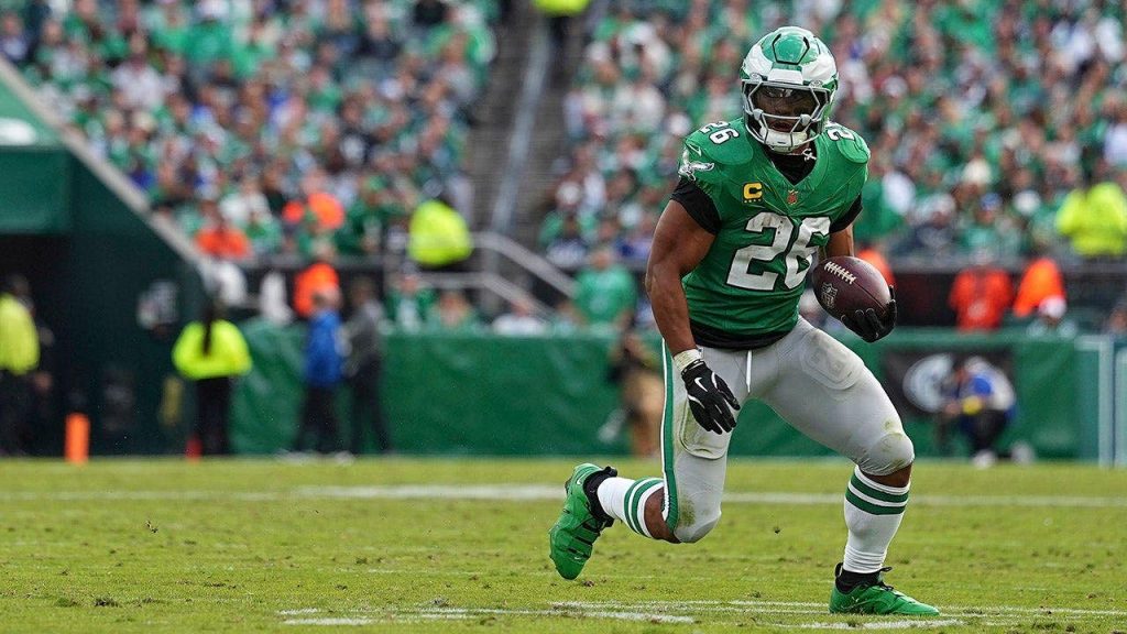 Saquon Barkley: ‘No reason why’ NFL should not use grass after World Cup