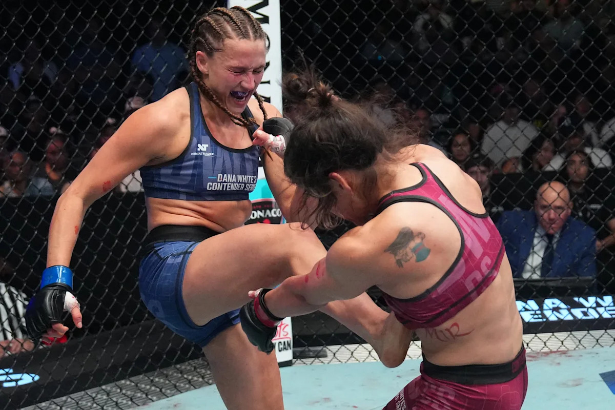 Bella Mir, daughter of MMA legend Frank Mir, suffers historic upset as -6000 favorite on UFC’s Contender Series