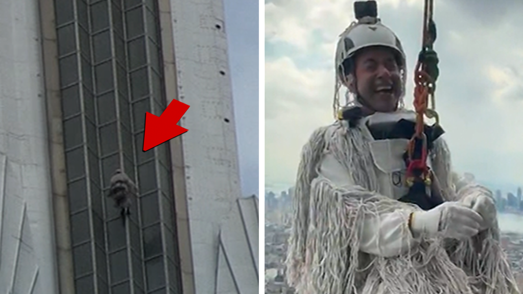 ‘Impractical Jokers’ Mop Outside of Empire State Building in Biggest Stunt Yet