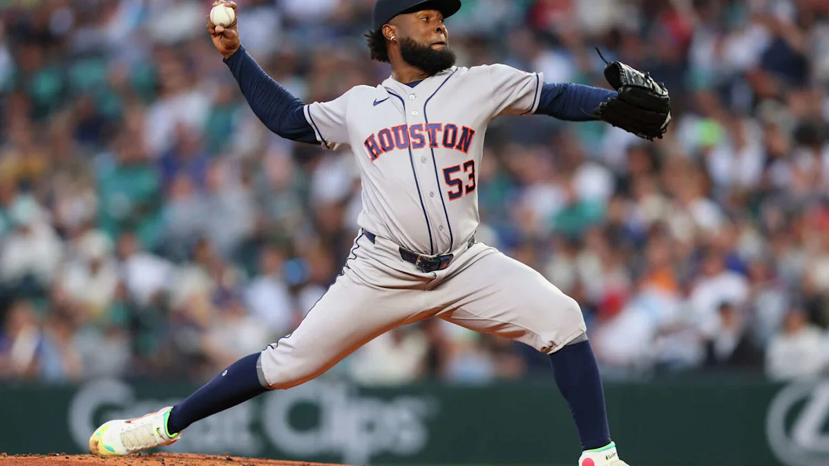 Houston Astros right-hander Cristian Javier goes on injured list, ending his season