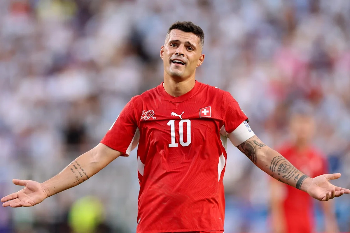 Granit Xhaka out of Switzerland squad after admitting to faking Covid vaccination