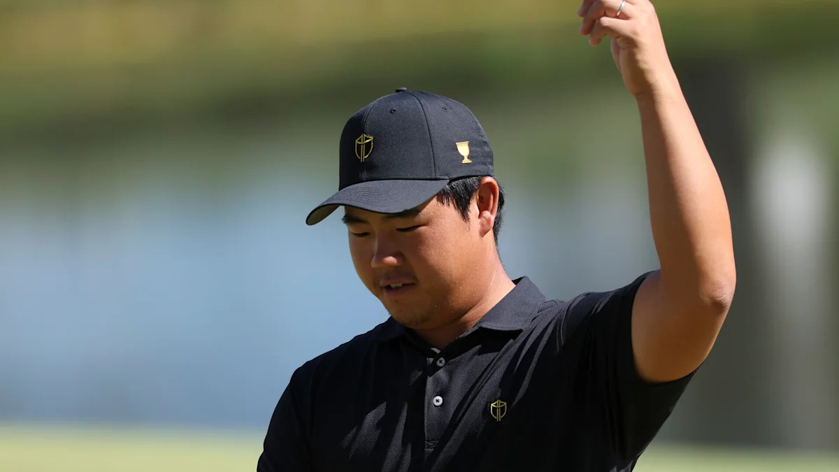 No time to celebrate: Tom Kim delivers for Internationals at Presidents Cup before jetting to Asian Games