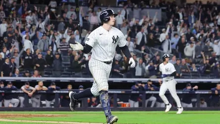 Ben Rice puts Yankees on brink of ALDS with MVP-type performance in Game 1 win