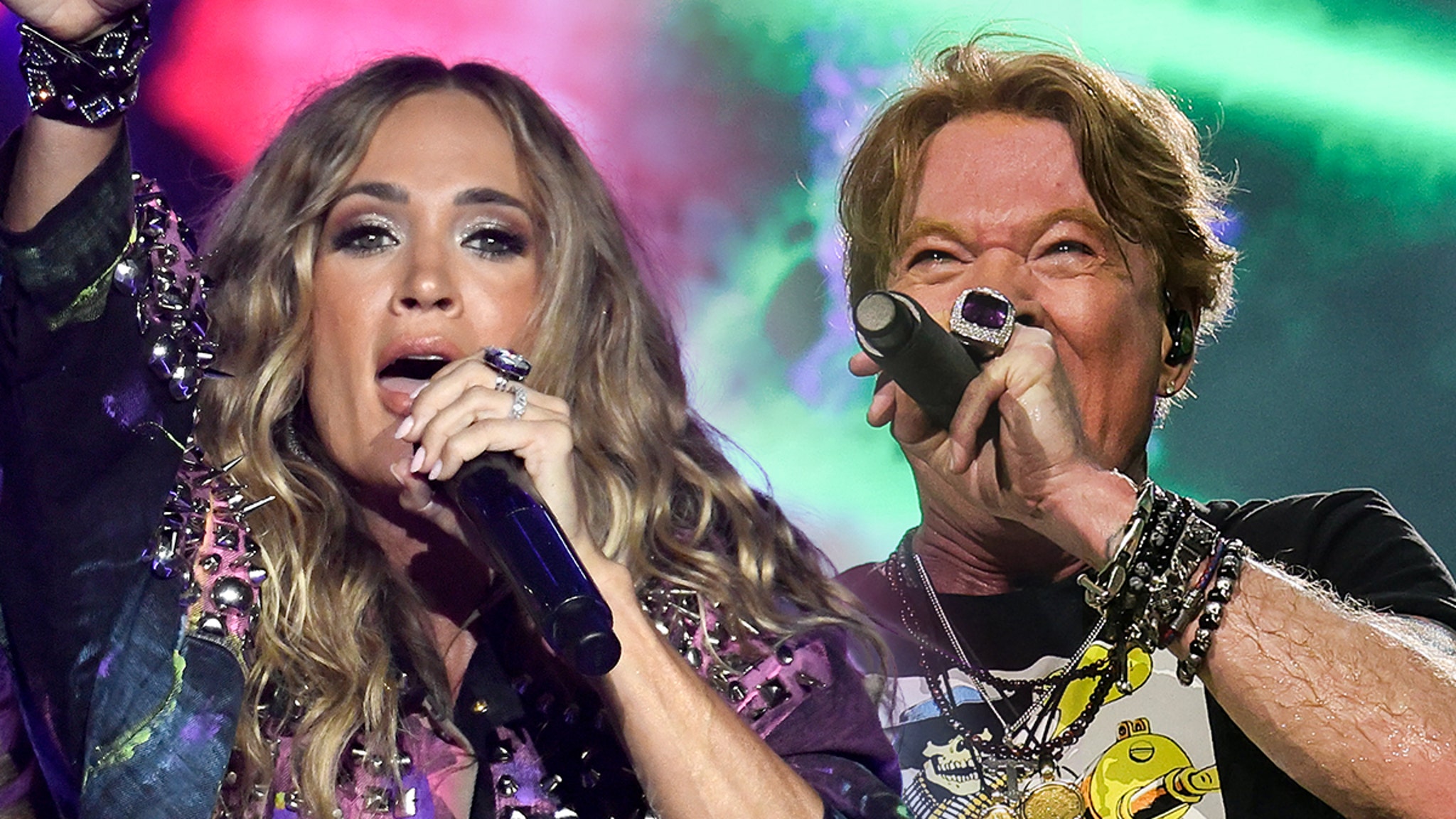 Carrie Underwood Sings ‘Sweet Child O’ Mine’ With Guns N’ Roses
