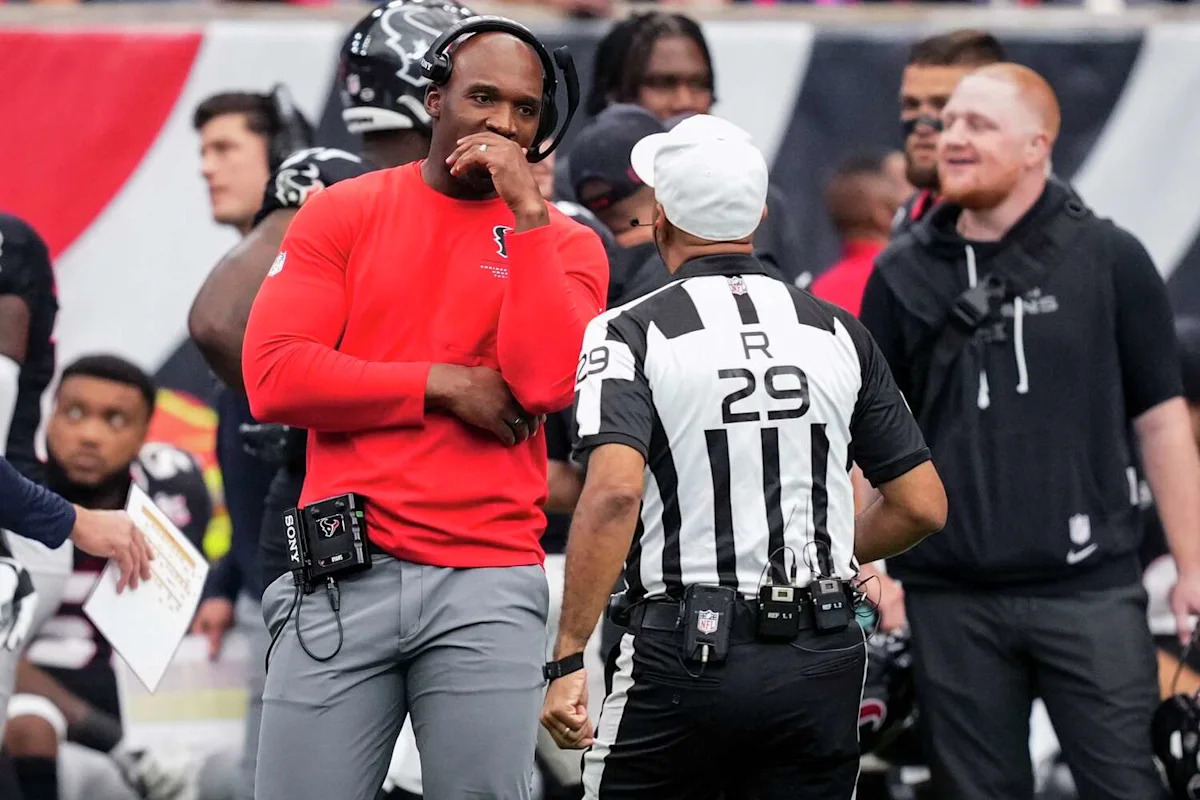 DeMeco Ryans defends Houston Texans’ fourth-down calls vs. the Bengals. He explains what went wrong