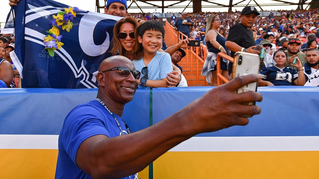 Rams legend Eric Dickerson speaks on Los Angeles Angels sale, says new owner Stan Kroenke ‘likes winning’