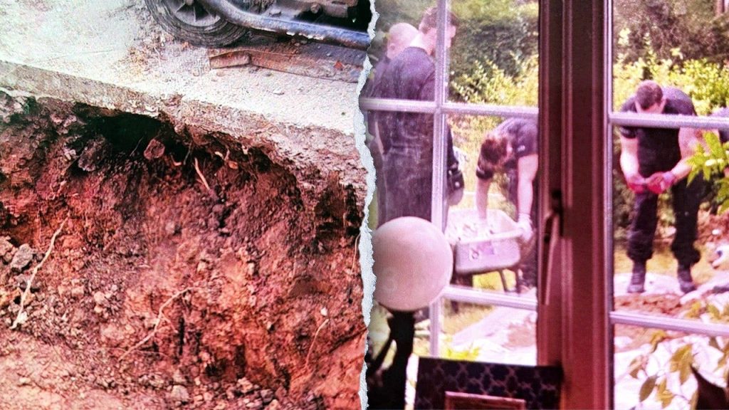 Ancient bones under home in Kent, England, turn into kitchen into crime scene