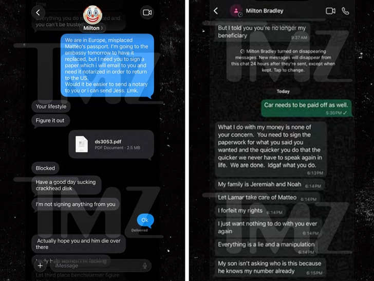 lamar odom texts 1