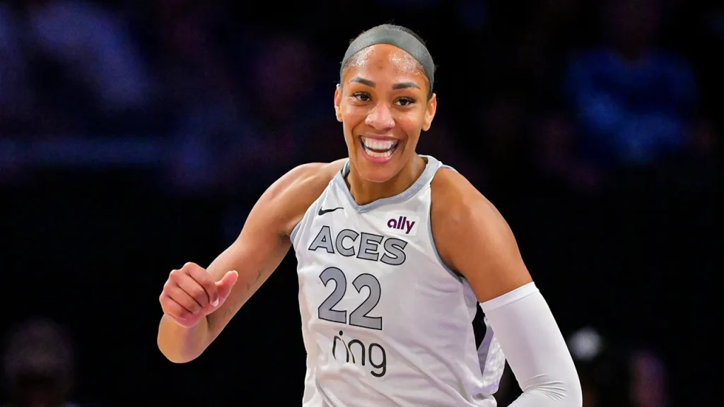 A’ja Wilson and Breanna Stewart put Las Vegas Aces and New York Liberty on brink of series sweeps
