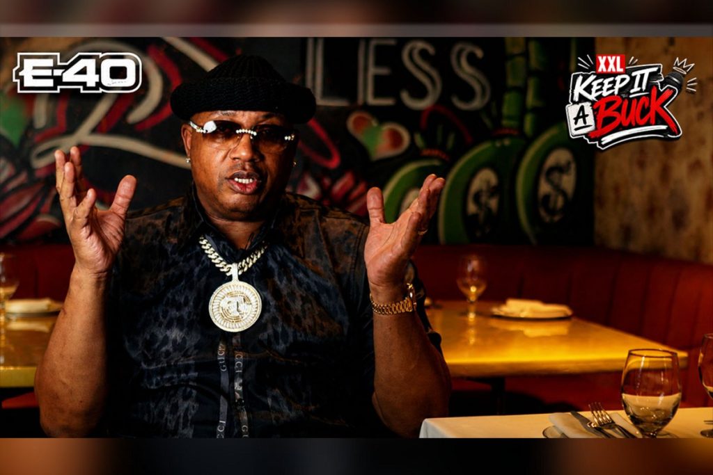 E-40 Keeps It A Buck on the Streets, Larry June & More