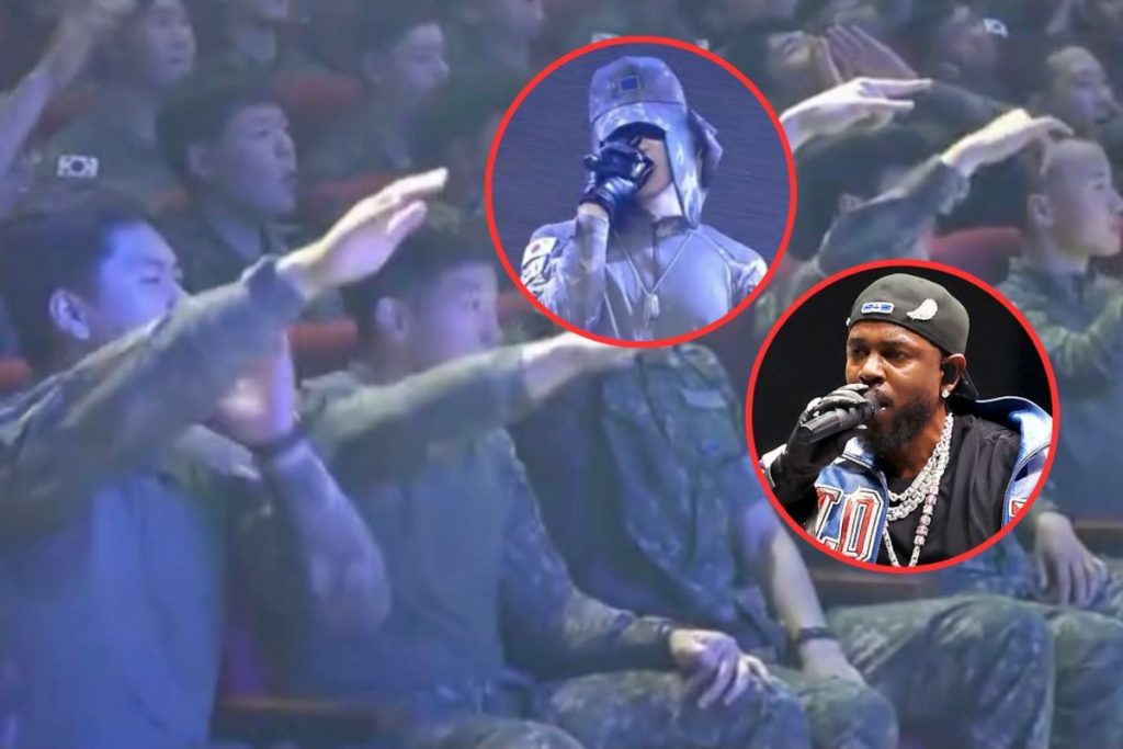 Korean Soldier Raps Kendrick Lamar’s ‘Not Like Us’ to Troops