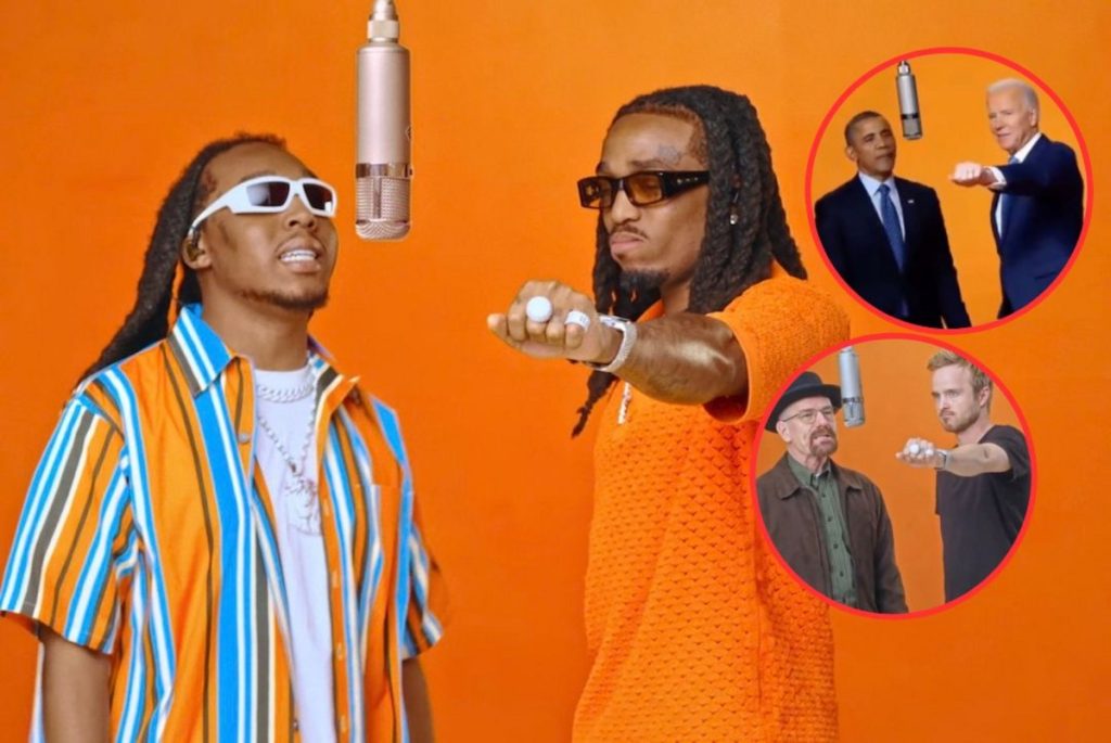 Viral AI Trend Puts Celebs in Quavo & Takeoff ‘Hotel Lobby’ Video