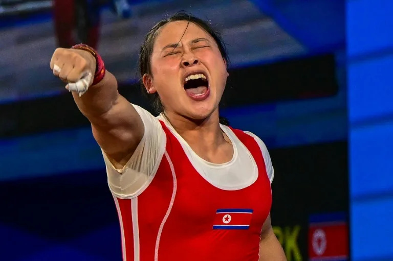 North Korea weightlifter sets three world records for Asian Games gold