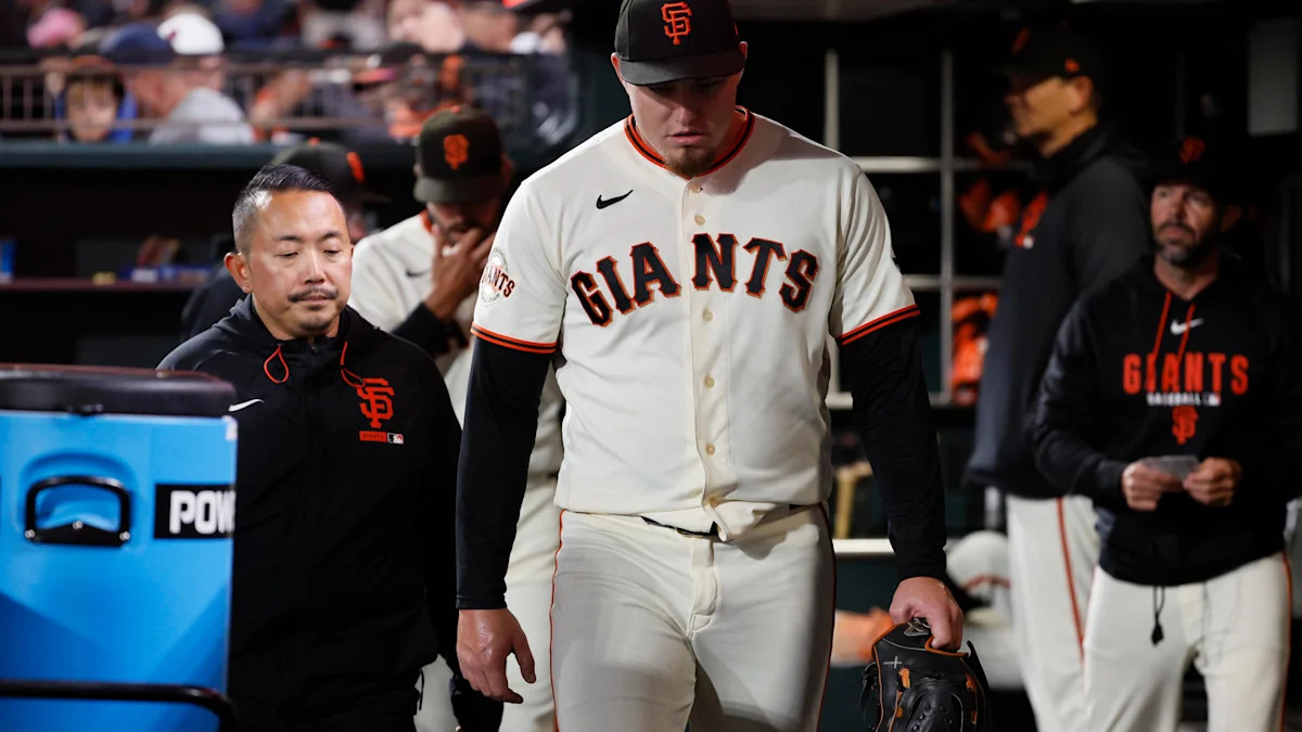 Giants place Blade Tidwell on the IL with a UCL sprain, call up Braxton Roxby