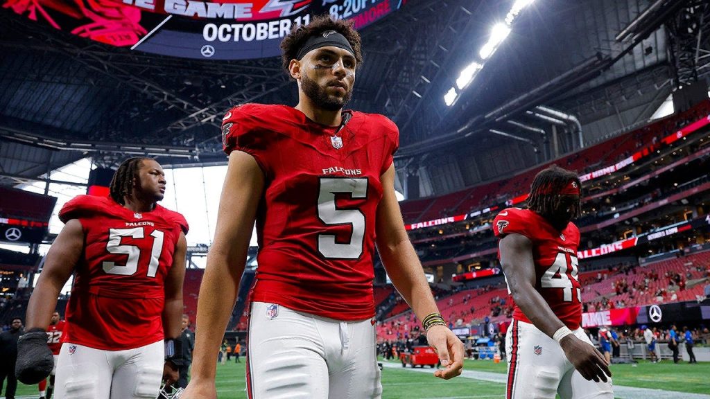 Falcons’ Drake London shouts at fan amid team’s blowout loss to Panthers