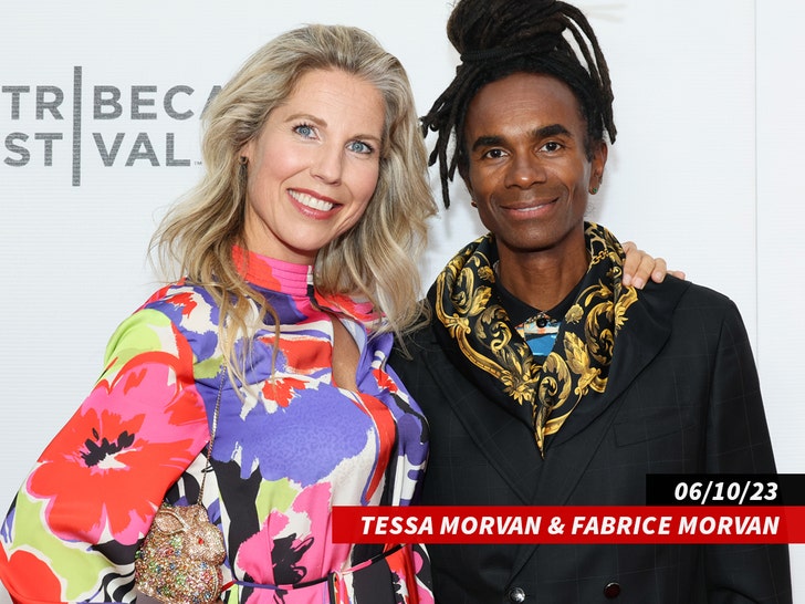 Tessa Morvan and Fabrice Morvan