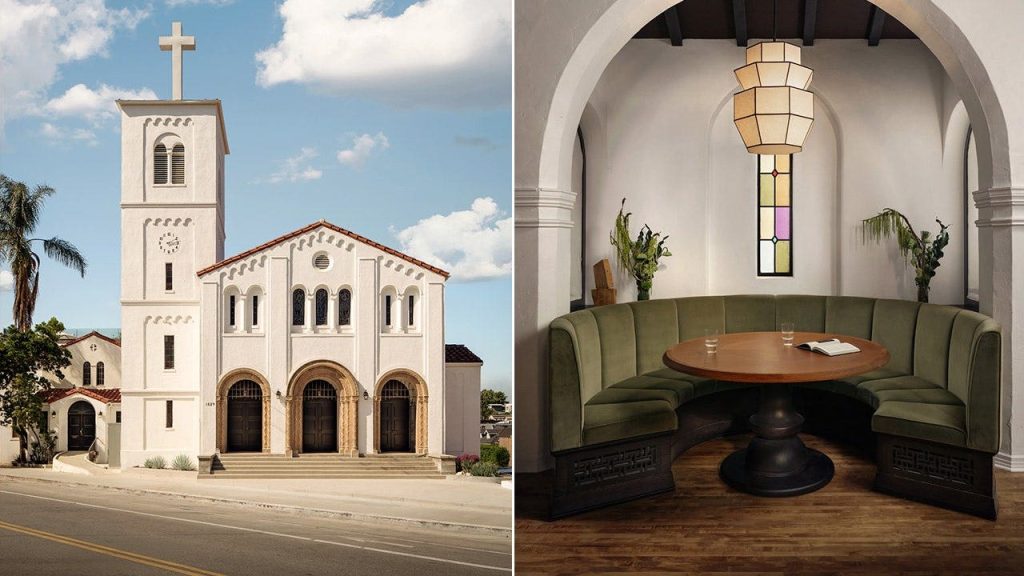 Hotel Lucile opens in Silver Lake after 7-year church restoration
