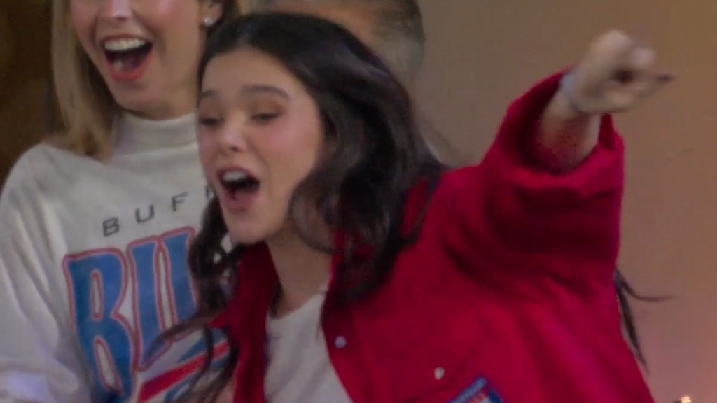 Hailee Steinfeld Makes Rare Cameo On TV During Game, Hyped Watching Josh Allen