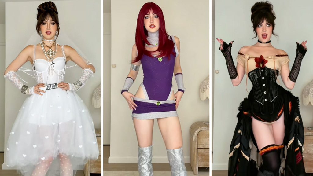 Sophie Silva Turns Up The Heat In Sexy Over-The-Top Costumes