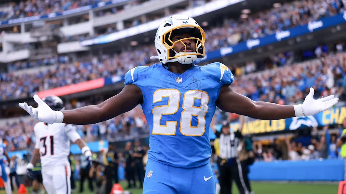 Fantasy Football Week 6 Backup RB Rankings: Kimani Vidal joins party to make Chargers’ backfield more frustrating