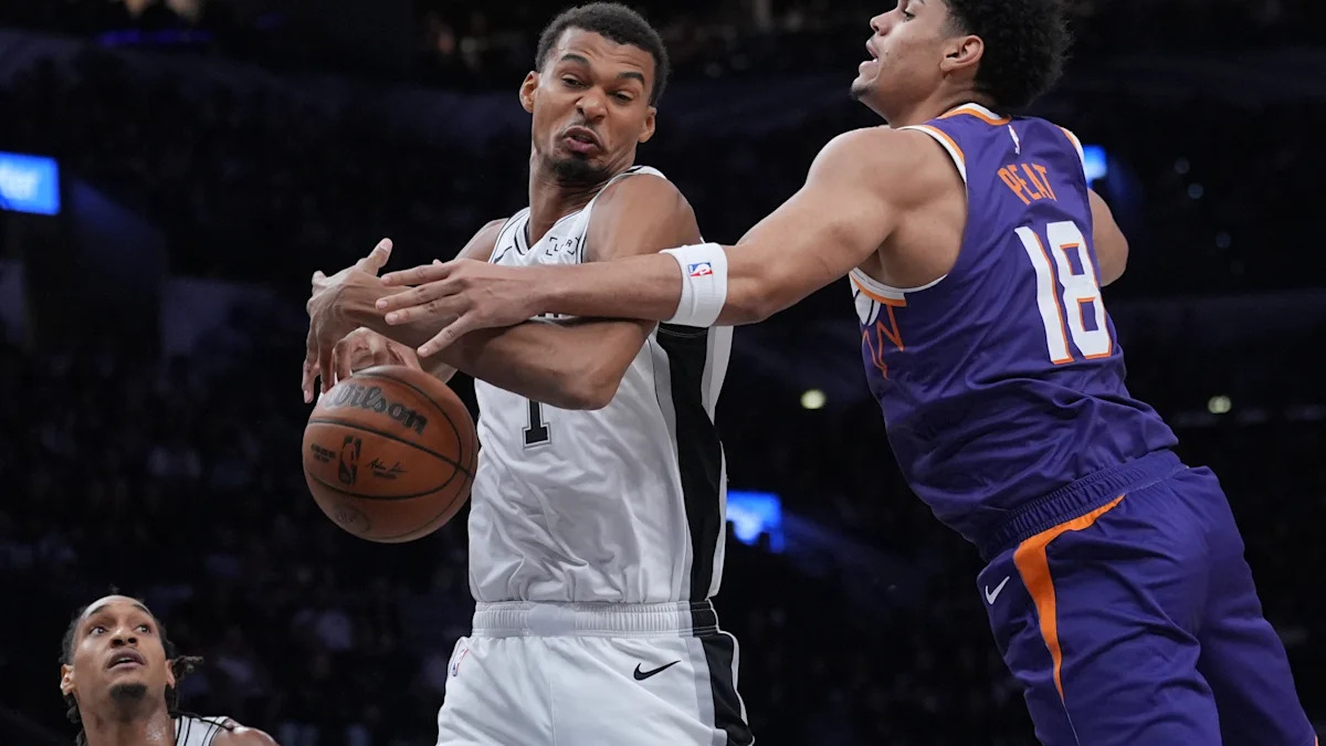 NBA GM survey: Wembanyama will win MVP and defensive player of year, Spurs will win title