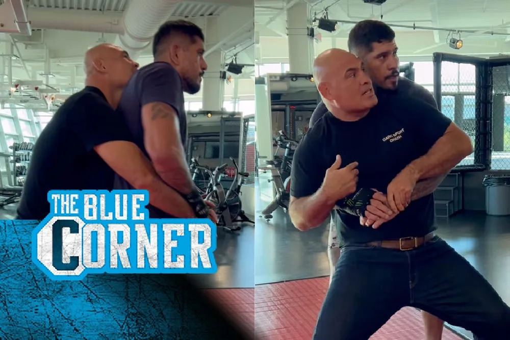 Video: Cain Velasquez teaches Alex Pereira wrestling ahead of UFC 335