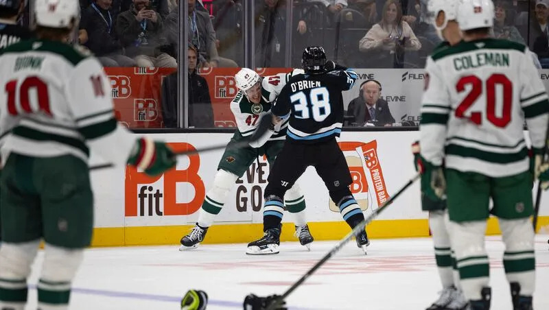 Fight night at the Delta Center turns into a hockey game