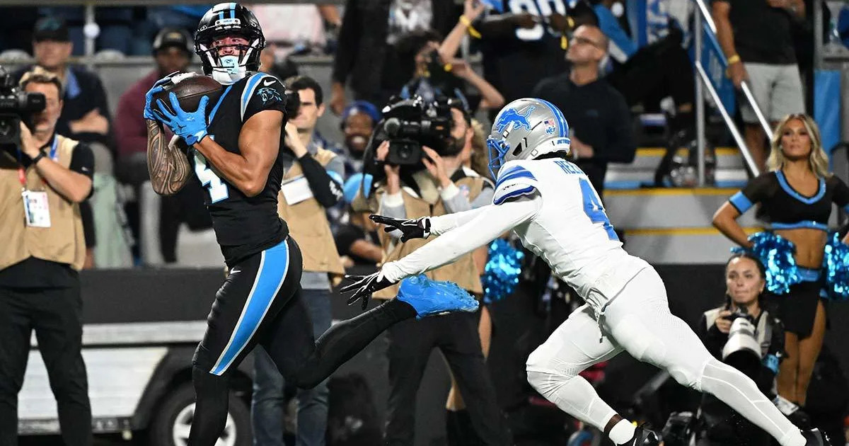 Panthers HC Dave Canales’ admission makes Tetairoa McMillan’s SNF start more impressive