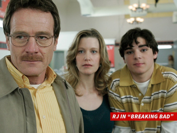 RJ Mitte breaking bad alamy