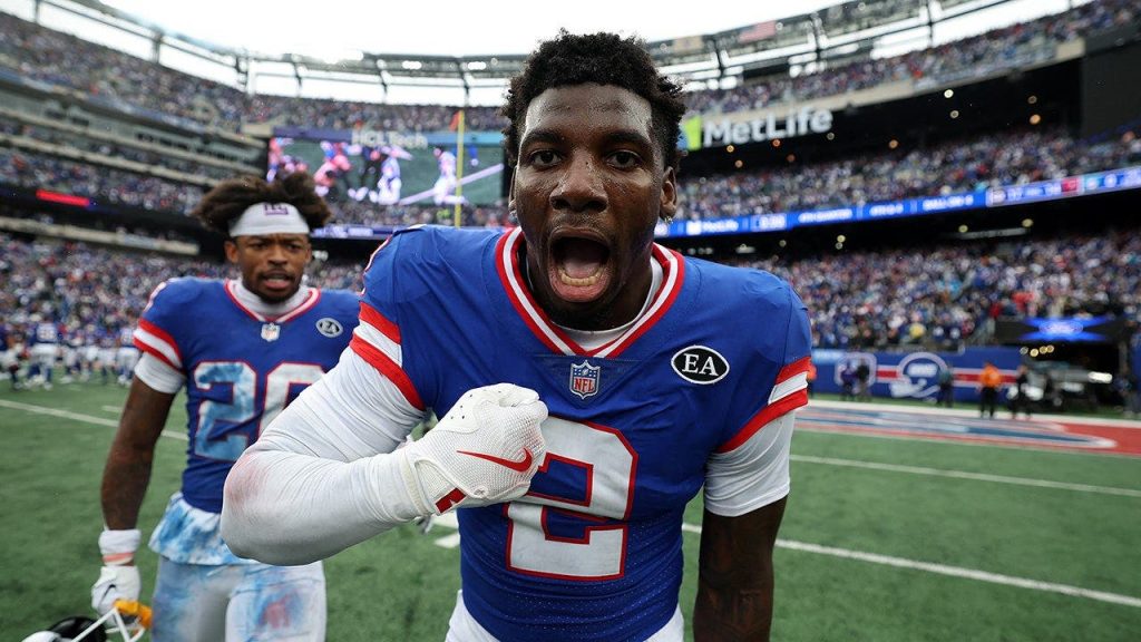 Deonte Banks’ game-sealing pick-six propels Giants into place they haven’t been since 2015