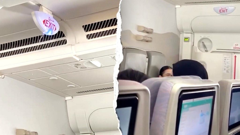 Emirates flight from Dubai to Istanbul suffers midair water leak as passengers scramble