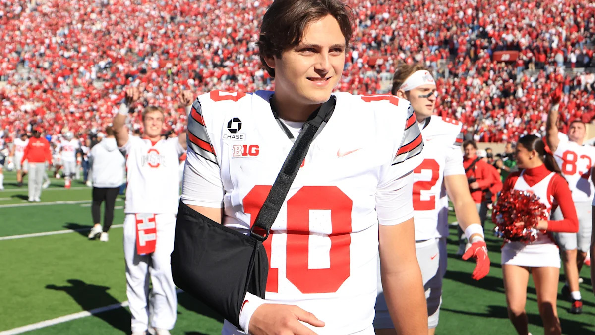Ohio State’s gritty road win came with a great cost. Now the Buckeyes have to try to survive without star QB Julian Sayin