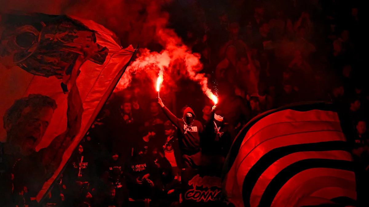 Barça report PSG to UEFA over chainsaw tifo