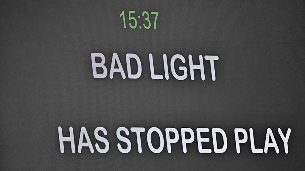 New rule, no change – has cricket missed a trick again with bad light?