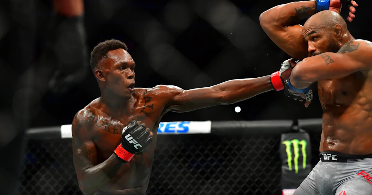 Israel Adesanya recounts being part of ‘one of the most boring fights in history’