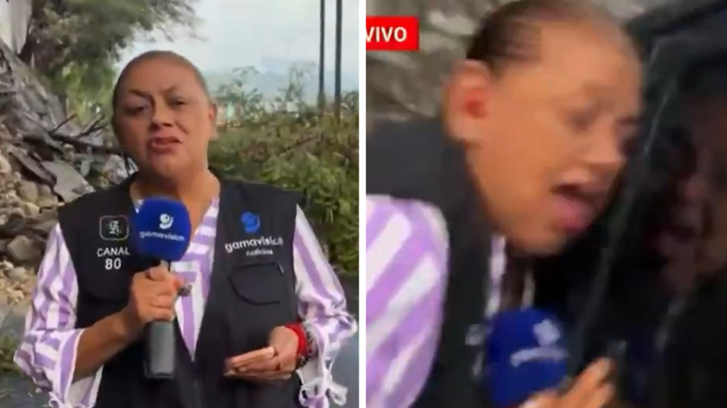 Car Crashes Into Reporter, Cameraman During Live TV Broadcast in Mexico