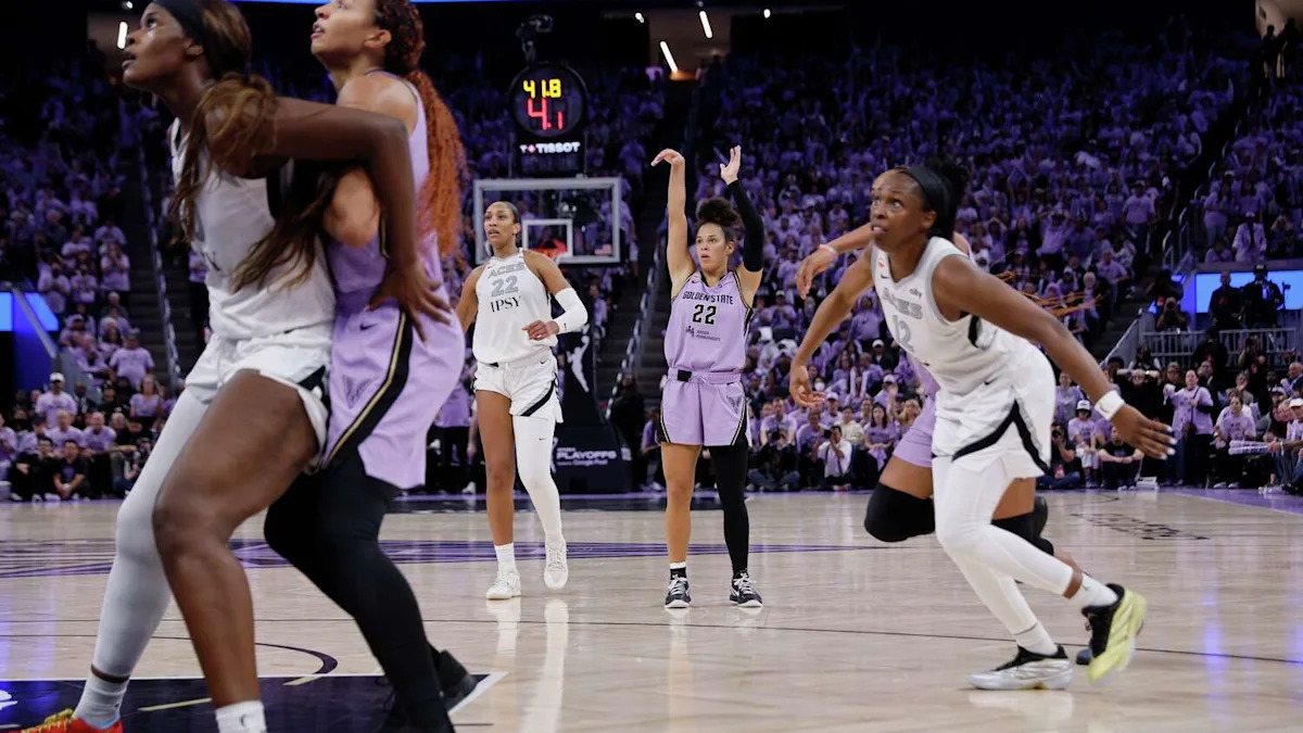 Valkyries fend off Aces’ comeback, head to Las Vegas up 2-0 after Veronica Burton’s clutch three