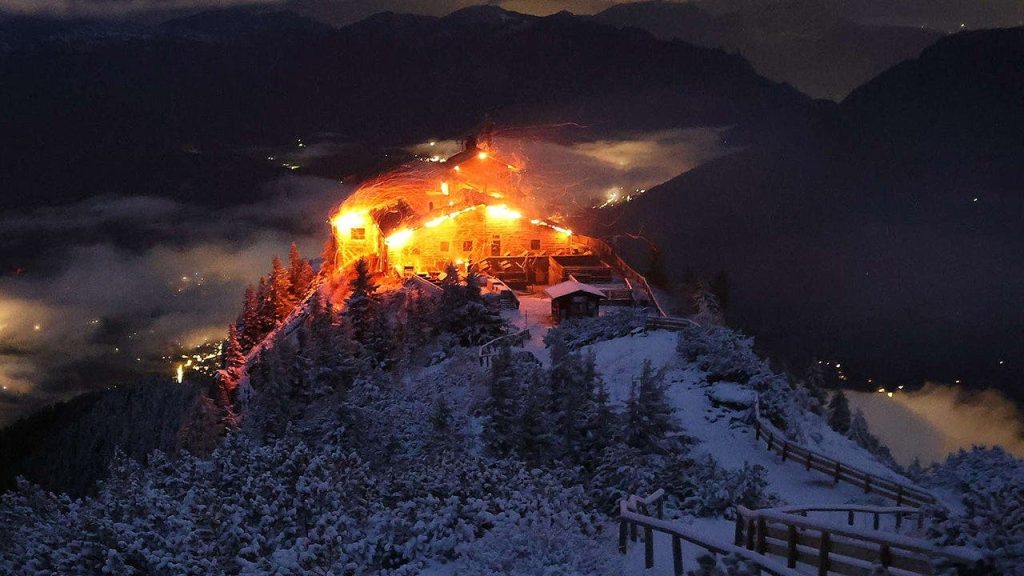 German fire suspect arrested for arson at Hitler retreat as building nearly destroyed