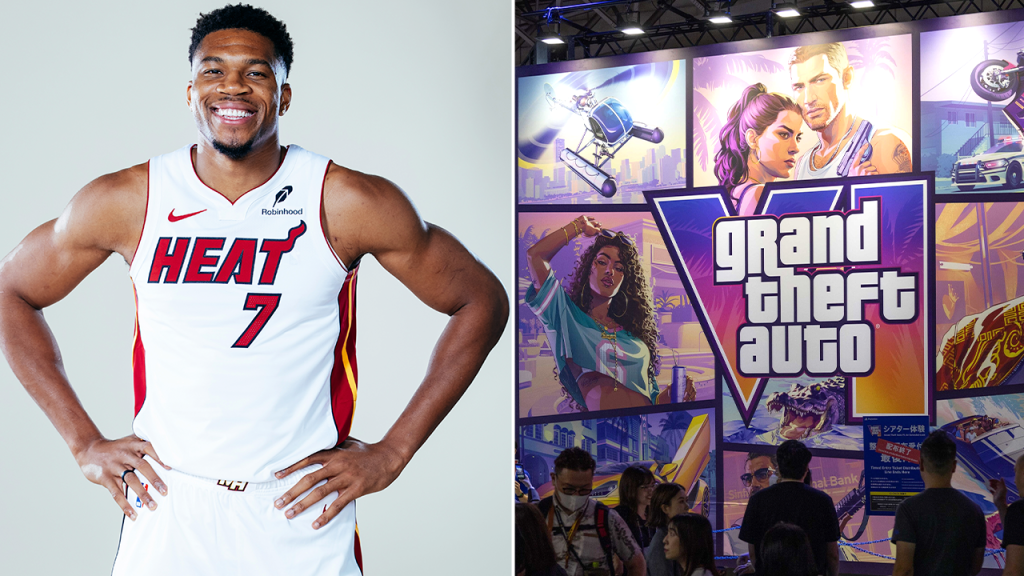 Miami Heat tease release of new ‘Vice City’ jerseys on the night before ‘Grand Theft Auto VI’ release