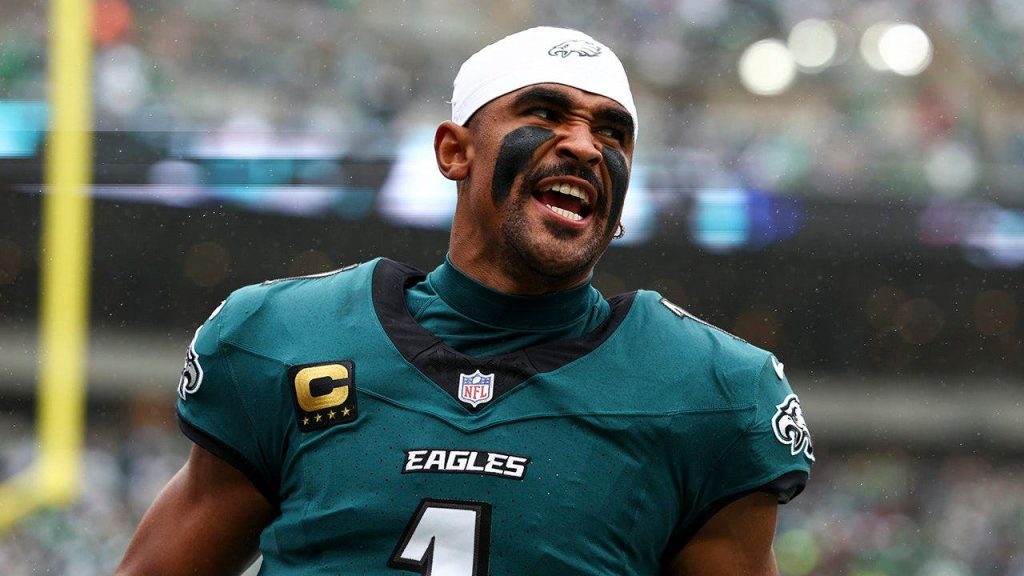 Jalen Hurts curses at receiver in viral hot-mic moment during Eagles’ collapse against Rams