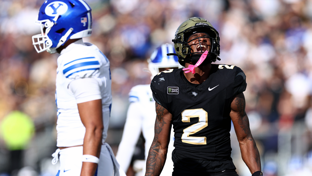 UCF Knights pull off stunning upset over undefeated BYU in mind-boggling overtime thriller