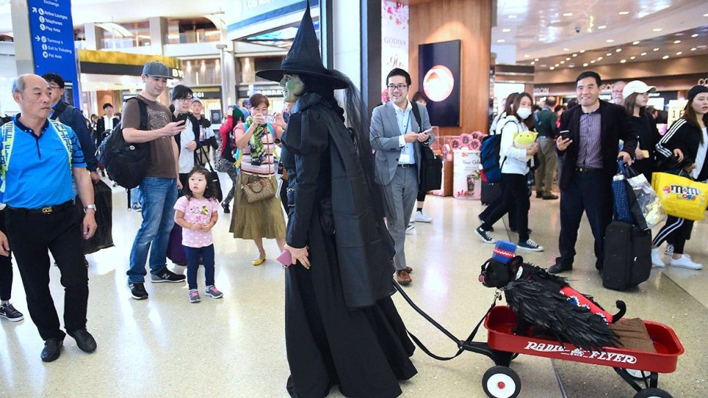 Halloween costumes and masks can delay airport security checks, TSA warns travelers